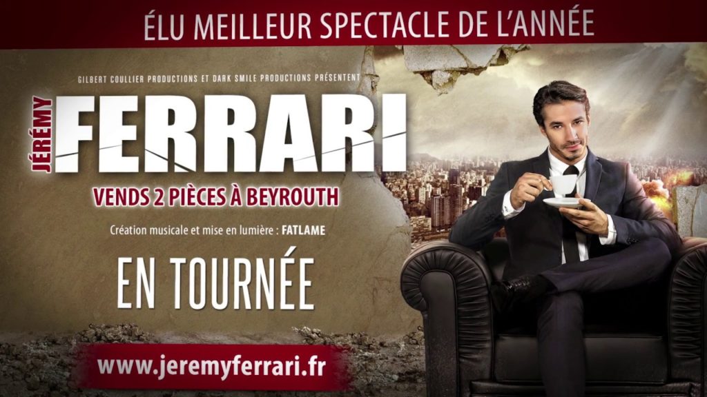 Jeremy Ferrari, affiche de spectacle